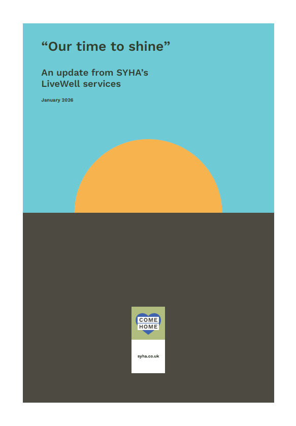 The front cover of our report 'Our time to shine'