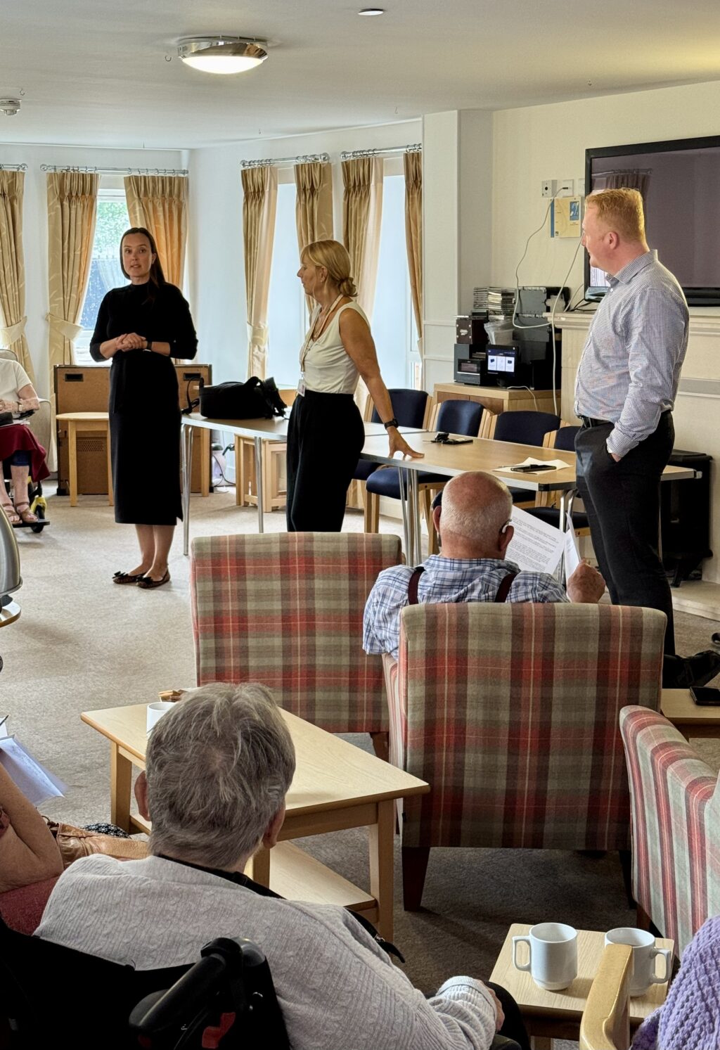 A photo of one of our consultation events.