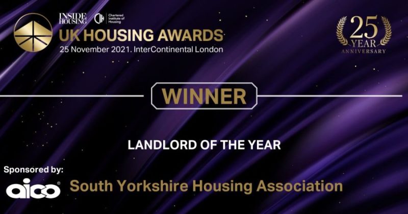We’ve won the Landlord of the Year award