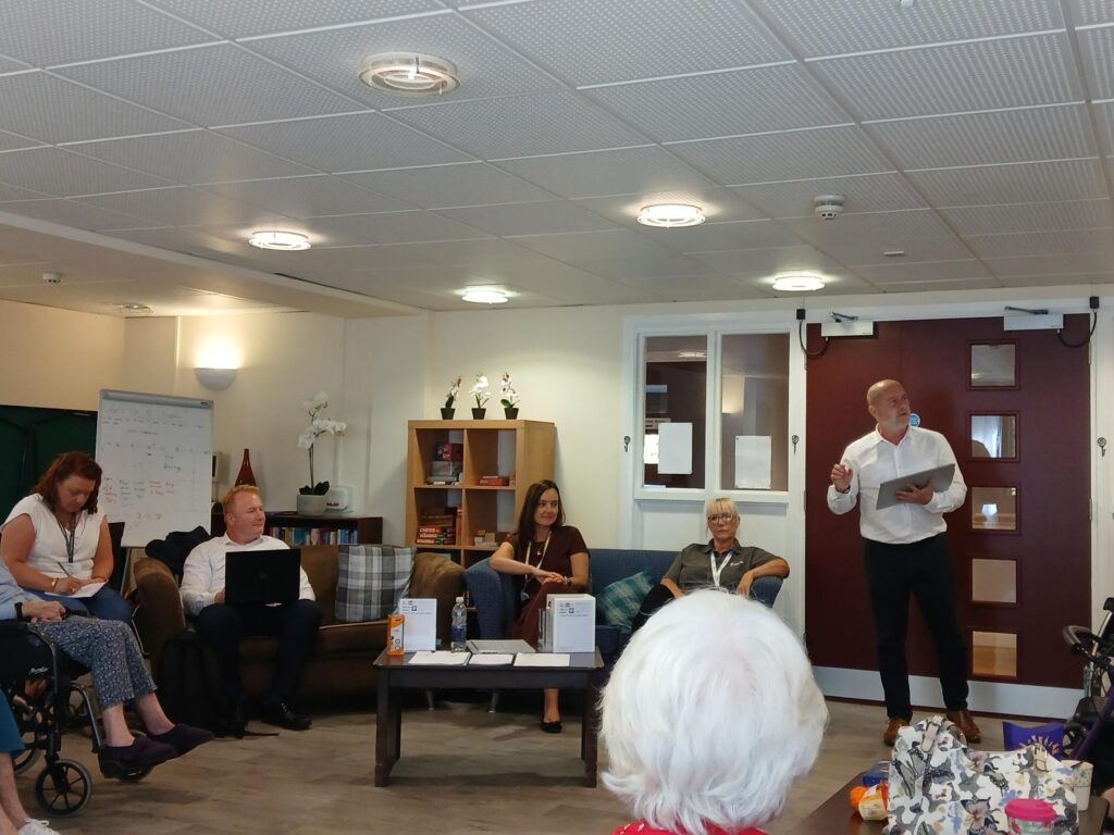 A photo of one of our consultation events.