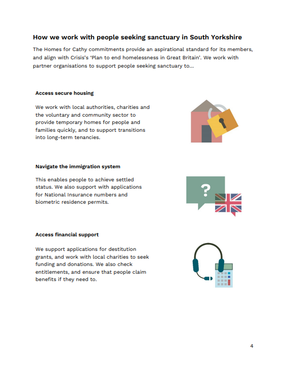 A page from our report, including text and illustrations.